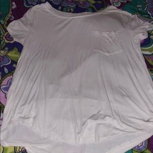 Hollister white t shirt